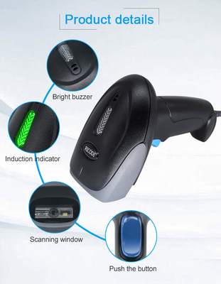 Cheapest 2d Barcode Scanner Auto Detective Handheld Image Barcode Scanner  for Sale