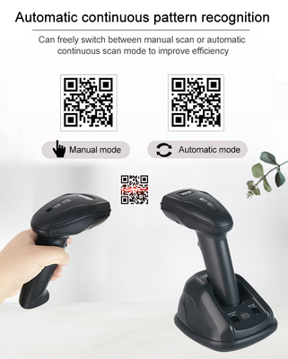 High Performance Wireless Barcode Scanner 1D 2D Barcode Reader Handheld Bar Code Scanner