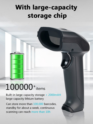 High Performance Wireless Barcode Scanner 1D 2D Barcode Reader Handheld Bar Code Scanner