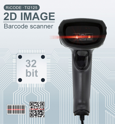Handheld Wired 1D 2D QR Bar Code Scanner IP52 protection Good Price Barcode Scanner Gun Fast Reading