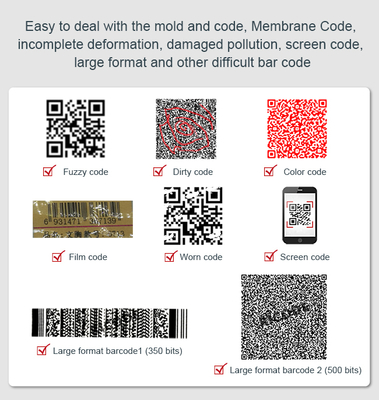 Handheld Wired 1D 2D QR Bar Code Scanner IP52 protection Good Price Barcode Scanner Gun Fast Reading
