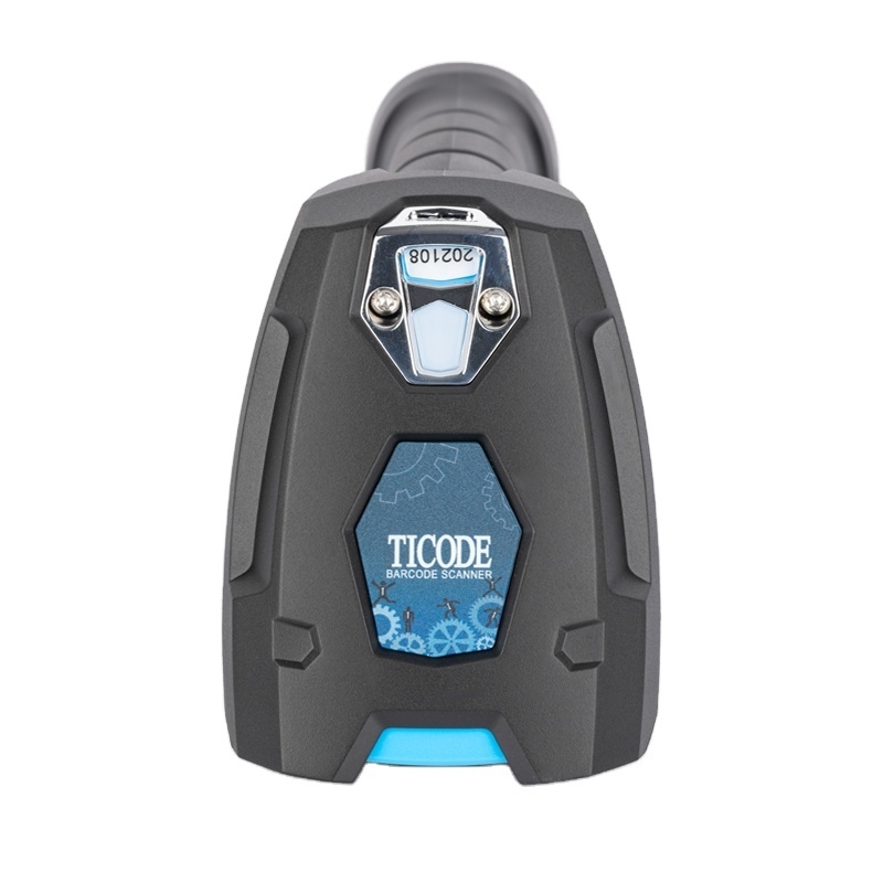 Long Range 2D Wired Barcode Scanner CMOS QR Code Reader IP68 Waterproof Design Scanning for Warehouse